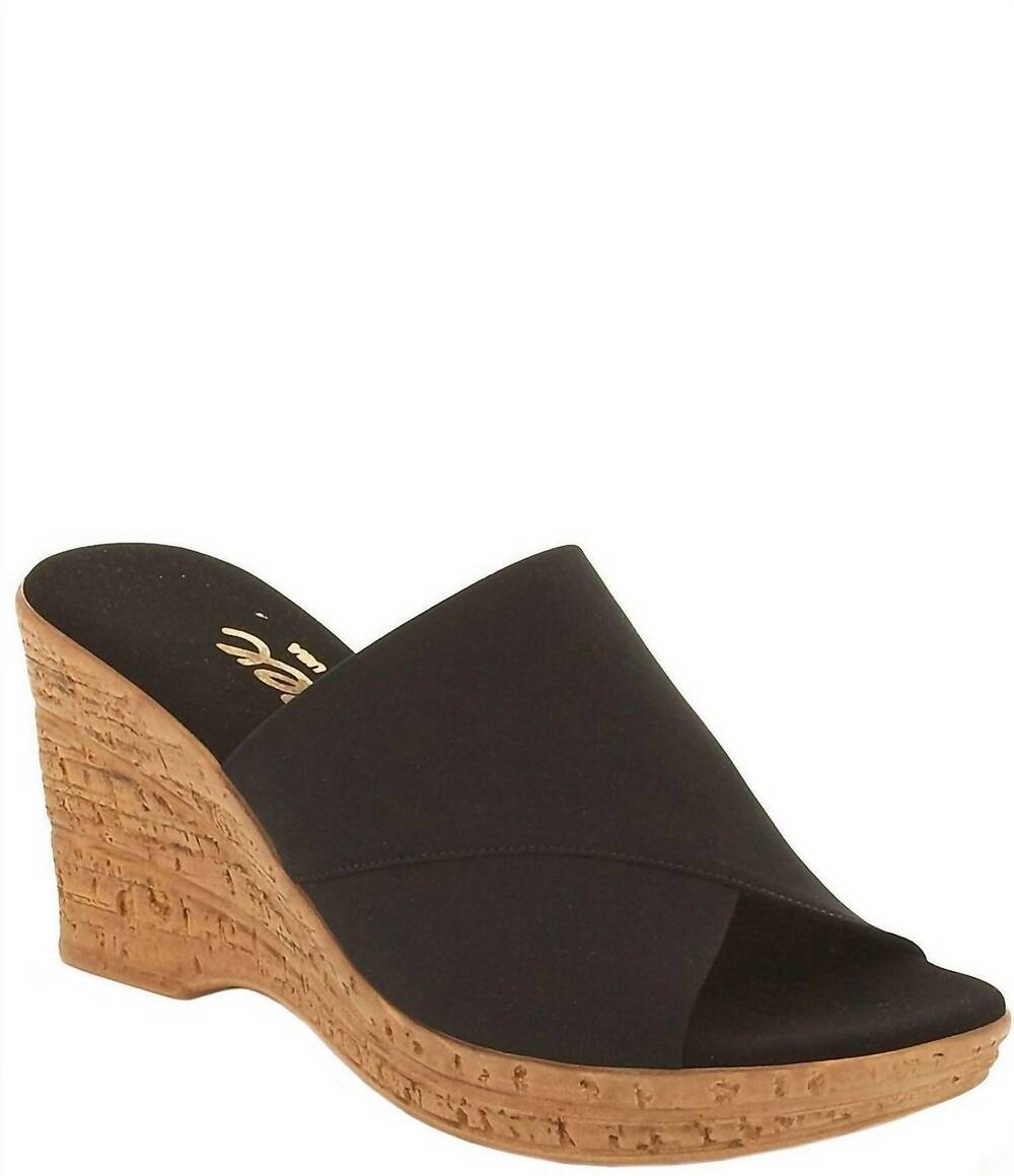 NEW ONEX women's christina sandal in black